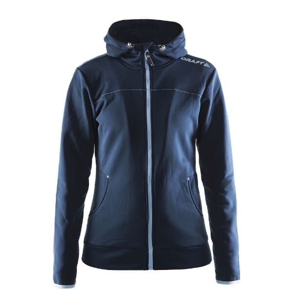 LEISURE FULL ZIP HOOD DAME NAVY