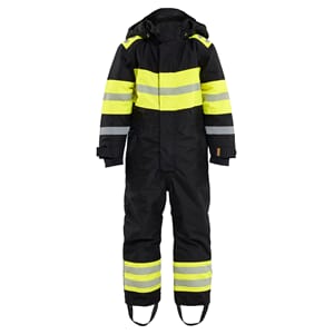 VINTERDRESS BARN SORT/GUL