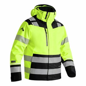 JAKKE 2-IN-1 PROTEC KL. 2/3 GUL/SVART