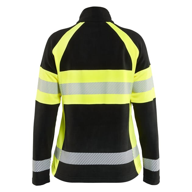 DAME MICROFLEECEJAKKE KL.1 GUL_1.jpg