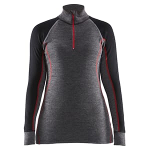DAME XWARM MERINO HALF-ZIP