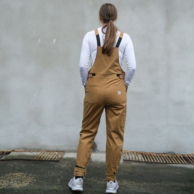 FLOR GOD SNEKKERBUKSE LYS BRUN_bak.jpeg