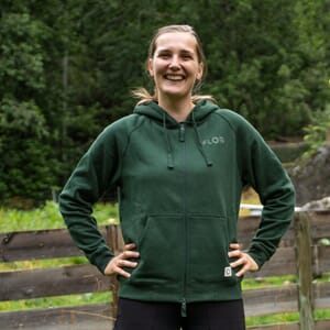 FLOR HETTEJAKKE GRØNN