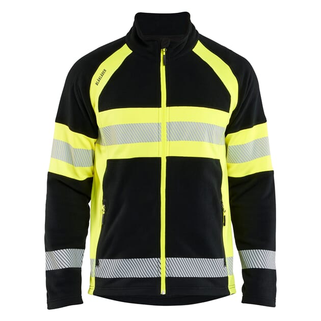 MICROFLEECEJAKKE KL1. GUL.jpg