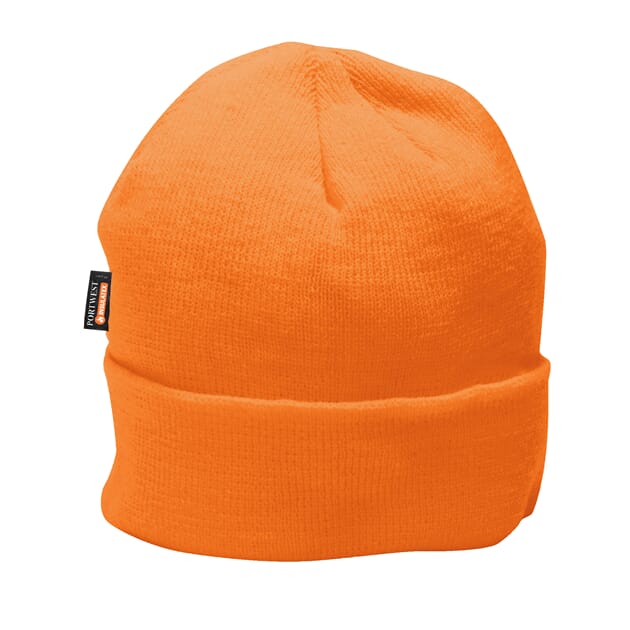 STRIKKET LUE ORANSJE PORTWEST